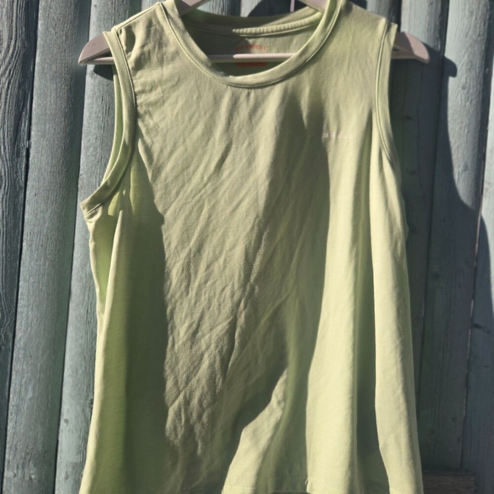 Merrell Women’s Activewear Tank Top Green Sleeveless Workout Athleisure Size S